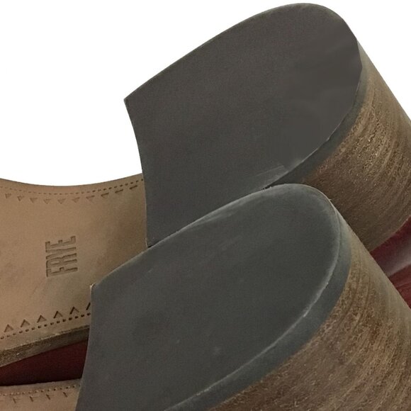 Frye Claire Bootie Short Ankle Leather Boot - Picture 13 of 14